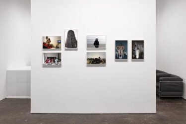 Installation view of Nona Faustine, "Mitochondria" at Higher Pictures Generation