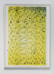 CHRISTOPHER WOOL. Untitled, 1991. Enamel on paper, 39 x 27 1/2 inches. Courtesy the artist.