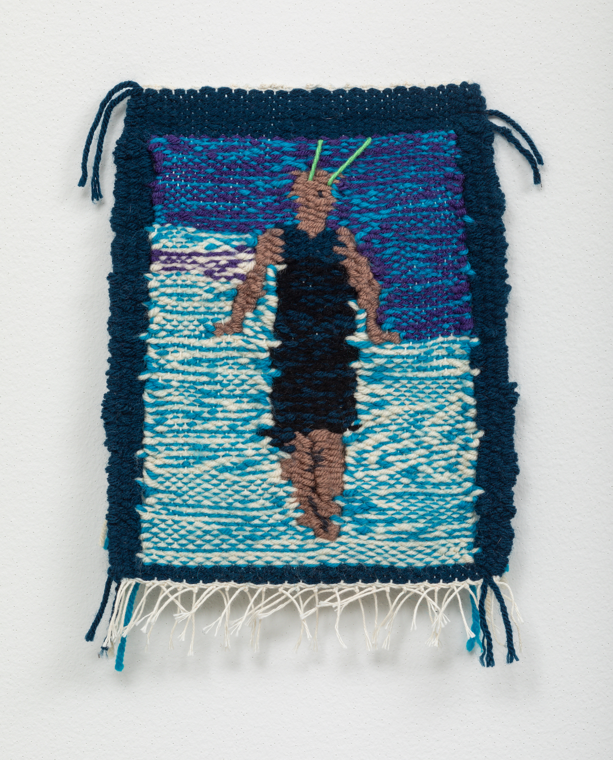 D'ANGELO LOVELL WILLIAMS, In Flux, 2023,  cotton yarn, acrylic yarn, 11 x 8.5 inches, unique