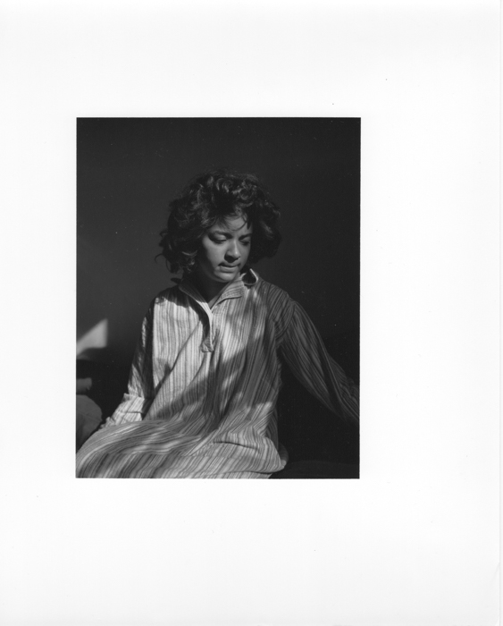 Carla Williams. Untitled (crying) #5, 1984-1985, printed 1984-1985, gelatin silver print, image dimensions: 5 3/4 x 4 inches, paper dimensions: 10 x 8 inches 