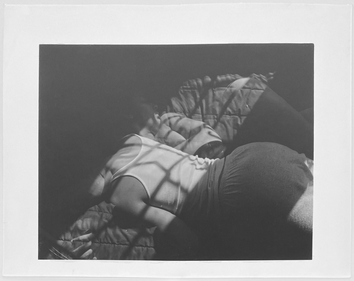 Carla Williams. Untitled (double exposure) #3, 1985, printed 1985, gelatin silver print, direct positive, image dimensions: 8 1/2 x 11 inches, paper dimensions: 11 x 14 inches 