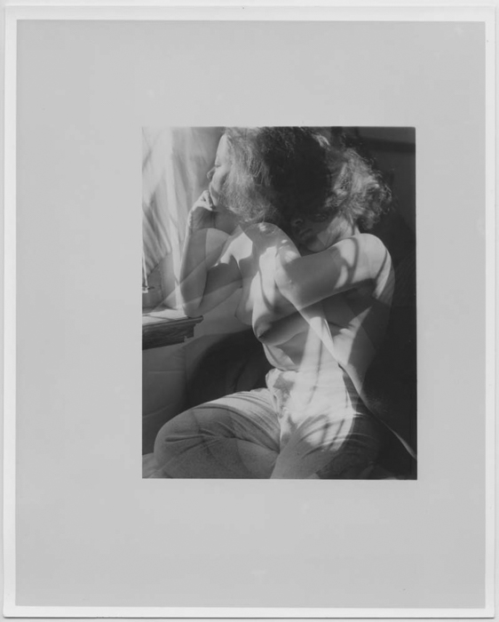 Carla Williams. Untitled (window double) #1, 1985, printed 1985, gelatin silver print, flashed, image dimensions: 5 3/4 x 4 1/2 inches, paper dimensions: 10 x 8 inches 
