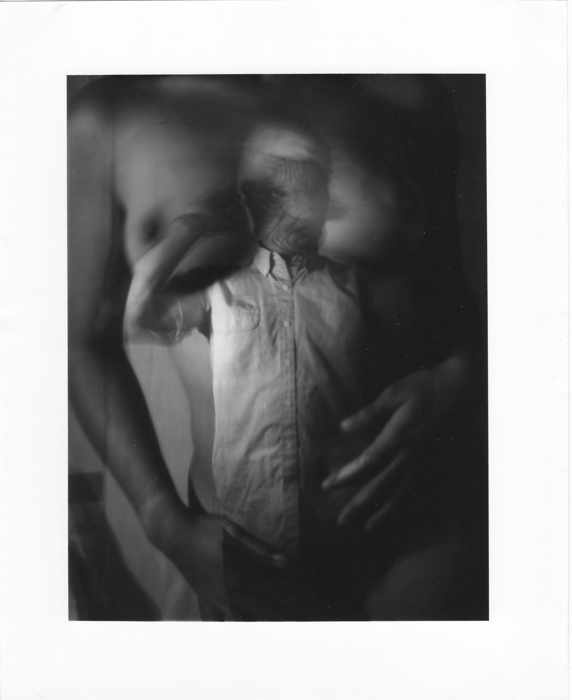Carla Williams. Untitled (holding Dean), 1984-1985, printed 1984-1985, gelatin silver print, image dimensions: 7 3/4 x 6 inches, paper dimensions: 10 x 8 inches