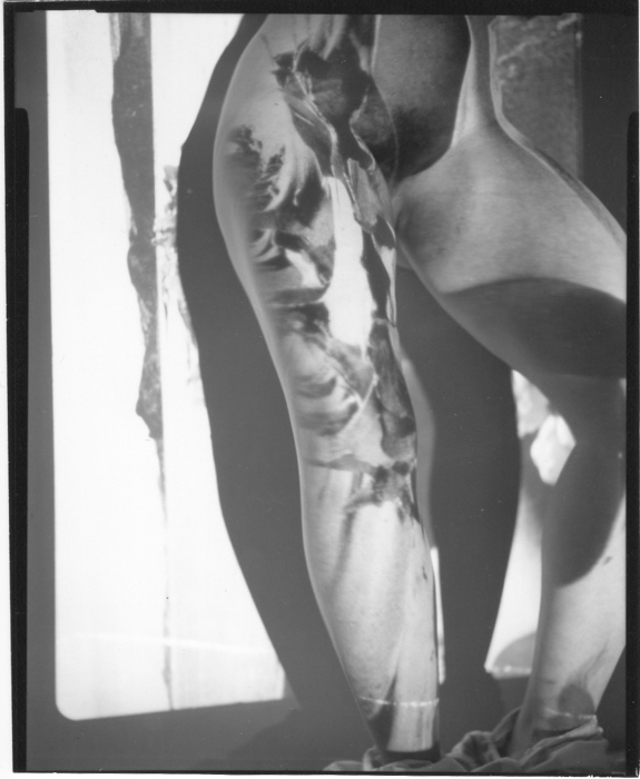 Carla Williams. Untitled (projection) #P31, 1984-1985, printed 1984-1985, gelatin silver print, image and paper dimensions: 5 x 4 inches