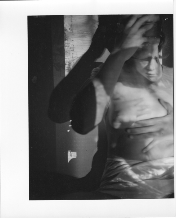 Carla Williams. Untitled (projection) #P53, 1984-1985, printed 1984-1985, gelatin silver print, image dimensions: 8 3/8 x 6 5/8 inches, paper dimensions: 10 x 8 inches 